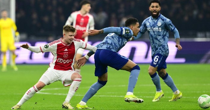 Kèo xiên phạt góc C3 châu Âu đêm nay 14/3 loạt 3h00: Aston Villa vs Ajax