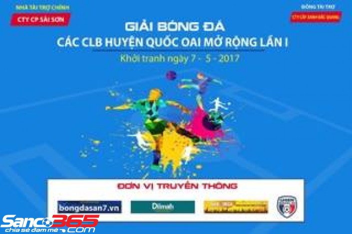 Quốc Oai League 2017: Hứa hẹn kịch tính ngay từ vòng 1