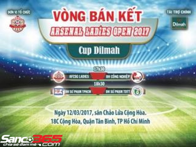 Bán kết Arsenal Ladies Open 2017 - Cup Dilmah: Cuộc đua của bản lĩnh