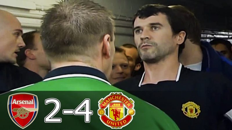 Derby nước Anh: Roy Keane suýt tẩn Patrick Vierra ngay trong đường hầm