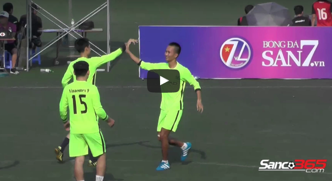 Highlight Vòng 1 Giải Vô Địch Sân 7 HN: LION FC - VINACONEX9