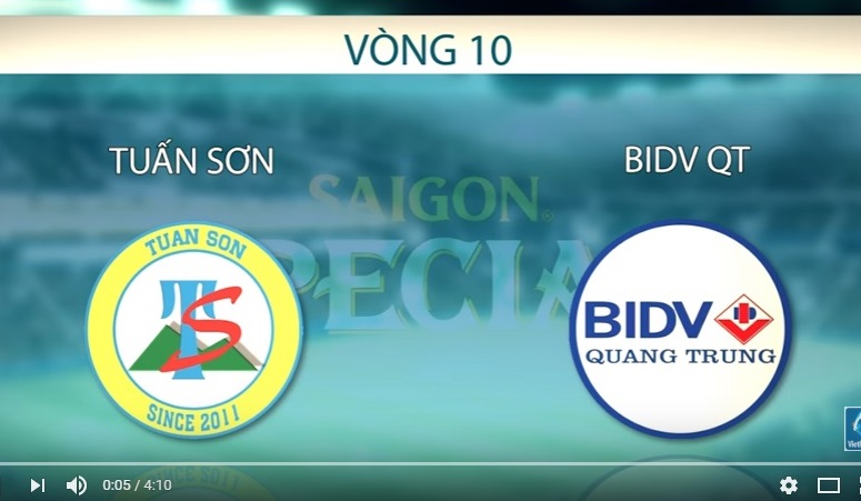 Highlight: Tuấn Sơn - BIDV Quang Trung, vòng 10 Hạng Nhất phủi 2017