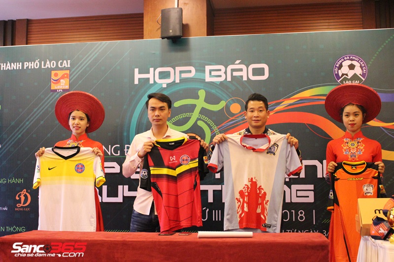 Họp báo Lào Cai League 2017 Cúp Đền Thượng mùa thứ 3: Trực tiếp toàn bộ 66 trận đấu