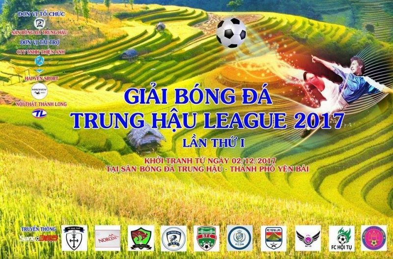 Trung Hậu League 2017: Sân chơi đầy hứa hẹn của bóng đá Yên Bái