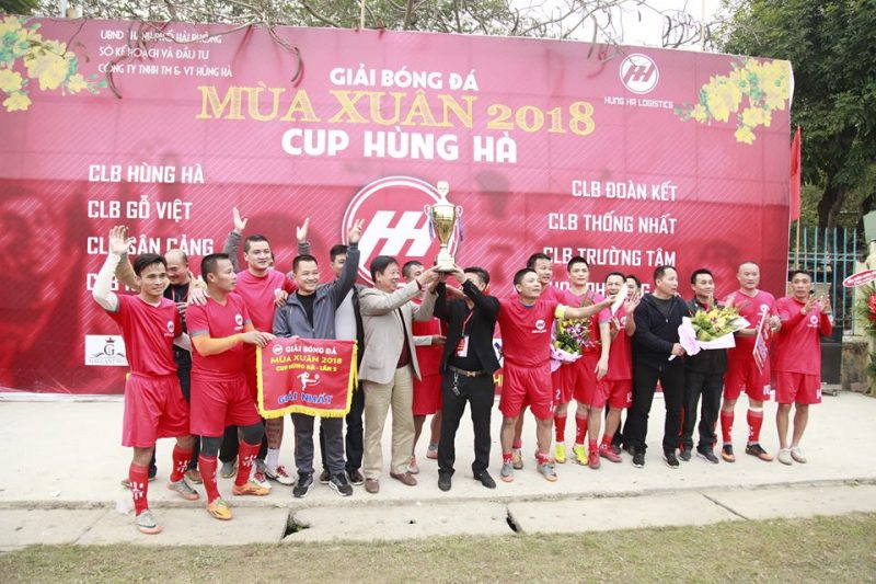 Hùng Hà FC vô địch Cúp Mùa Xuân Hải Phòng 2018