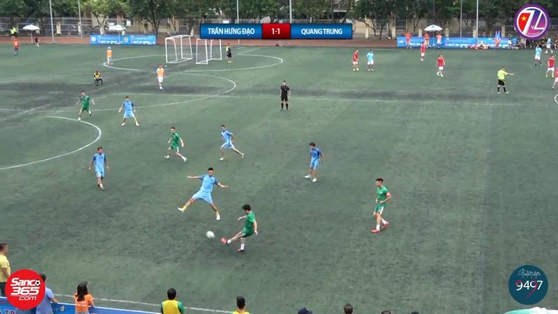 [Highlights] Trần Hưng Đạo 1-1 Quang Trung | Vòng 4 - Cup Hà Nội 9497